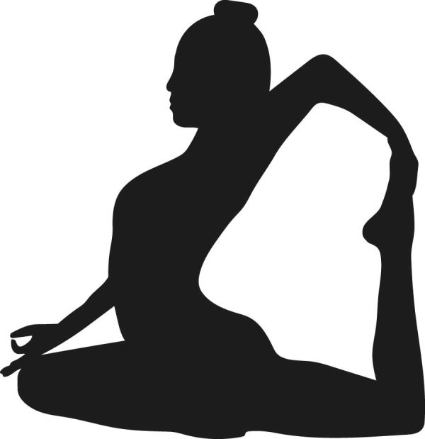 Yoga Meditation Figur 4