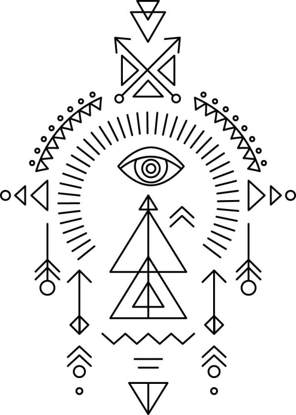 Symbol heilige Geometrie